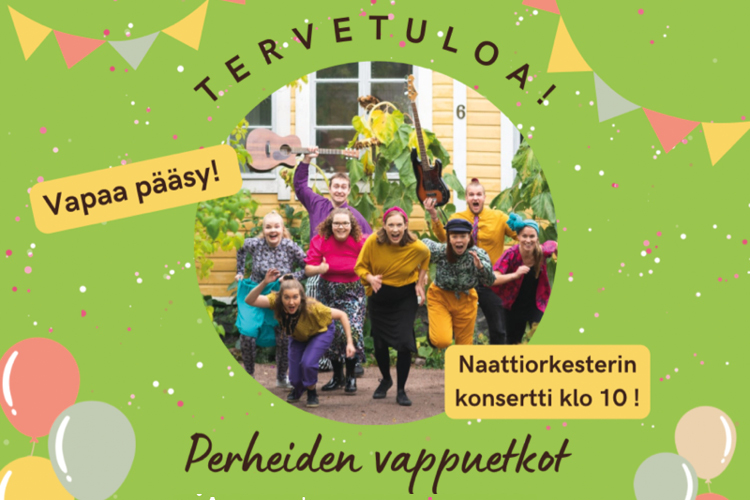 Vapputapahtuma perheille - Kirkko Espoossa